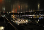 Luzern bei Nacht unter dem KKL-Dach