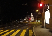Weihnachtsbaum am Schweizerhof